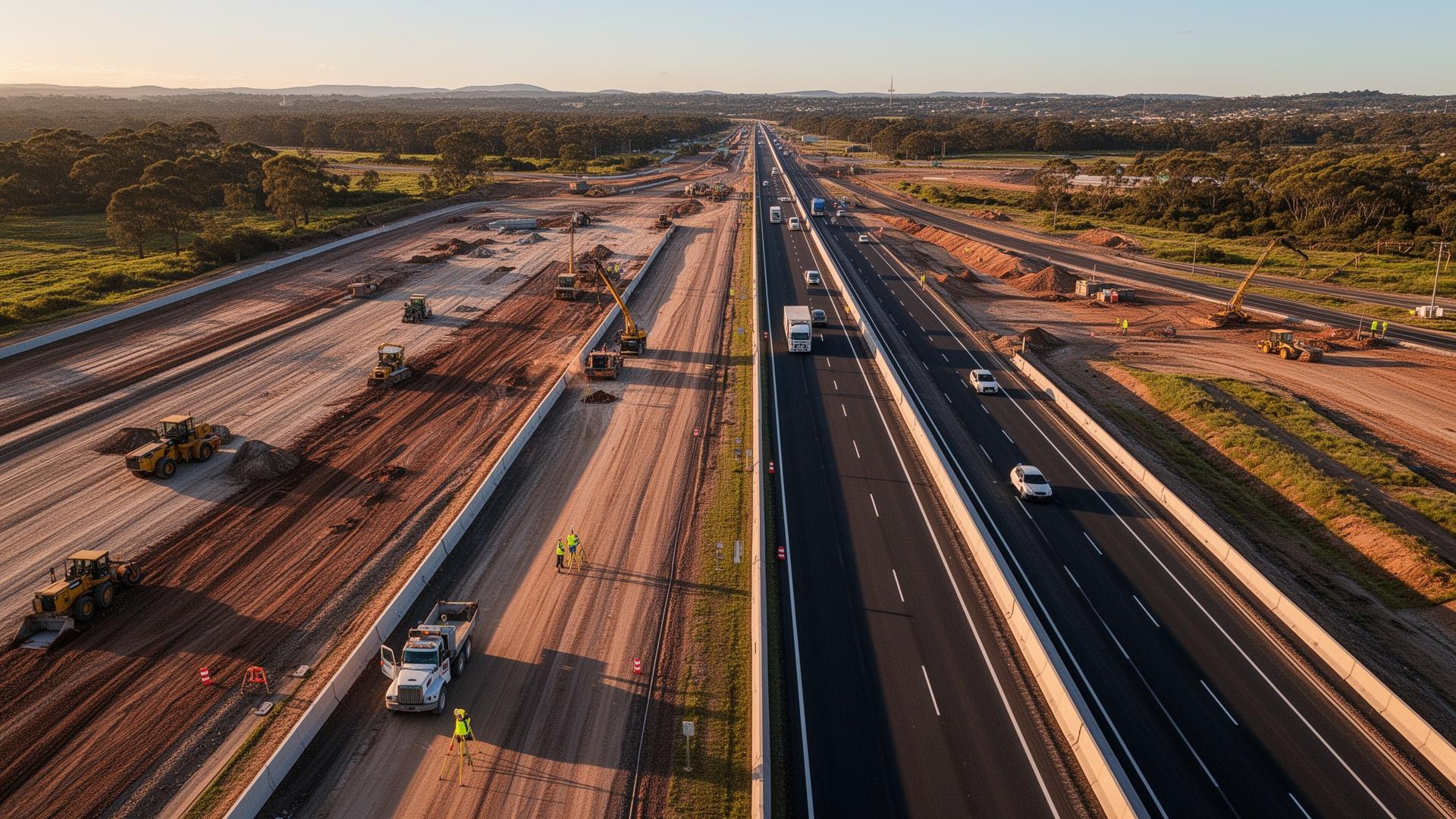 The Mamre Road corridor between Erskine Park Road and Elizabeth Drive will be widened to four lanes.